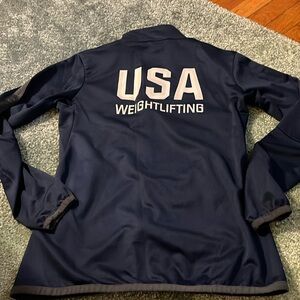 Nike USA Weightlifting team warmup jacket
